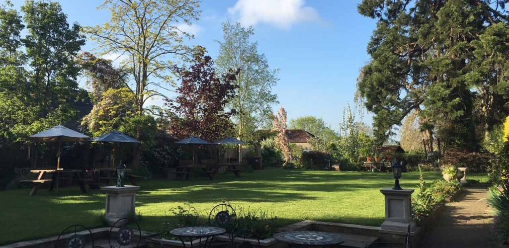 Garden at the Littlebury Bicester
